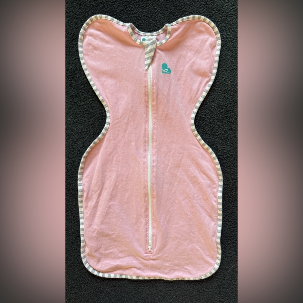 Love to Dream Baby Pink Swaddle Up Sleep Sack Size Small 0-3 months EUC